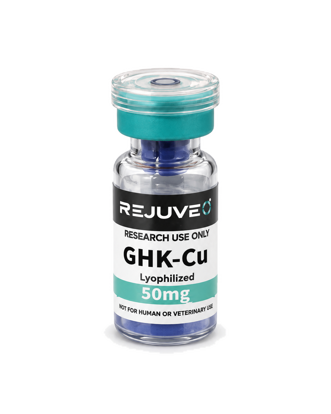 Rejuveo GHK-Cu research product vial